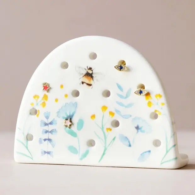 Ceramic earring holder cheap